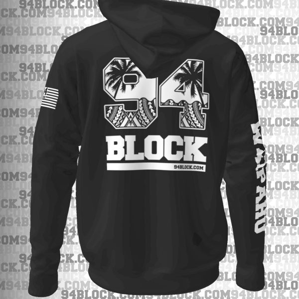 Black 94 Aloha Hoodie - Image 2