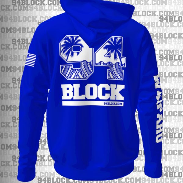 Blue 94 Aloha Hoodie - Image 2