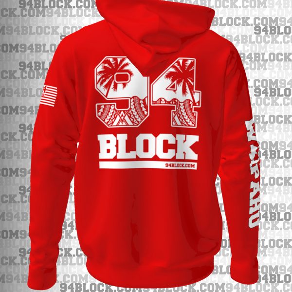 Red 94 Aloha Hoodie - Image 2