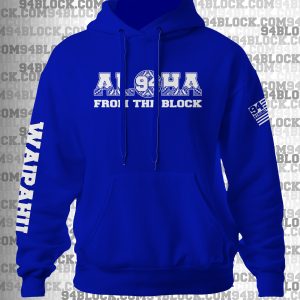 Blue 94 Aloha Hoodie